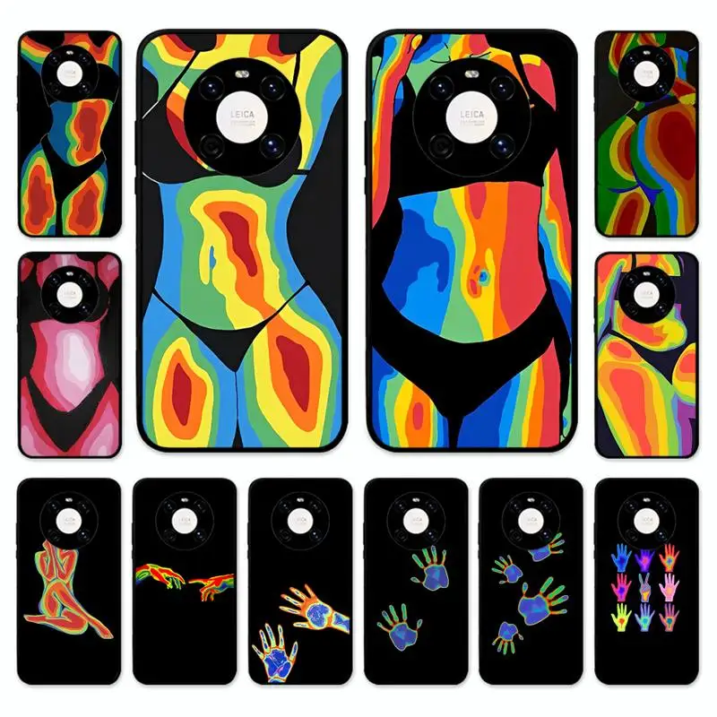 

Thermal Heat Induction Sensor Phone Case For Huawei Nova 7 Se 5 3i 3e 3 2 5i Mate 10 20 Lite 30 40 Pro 20x 9 Cover