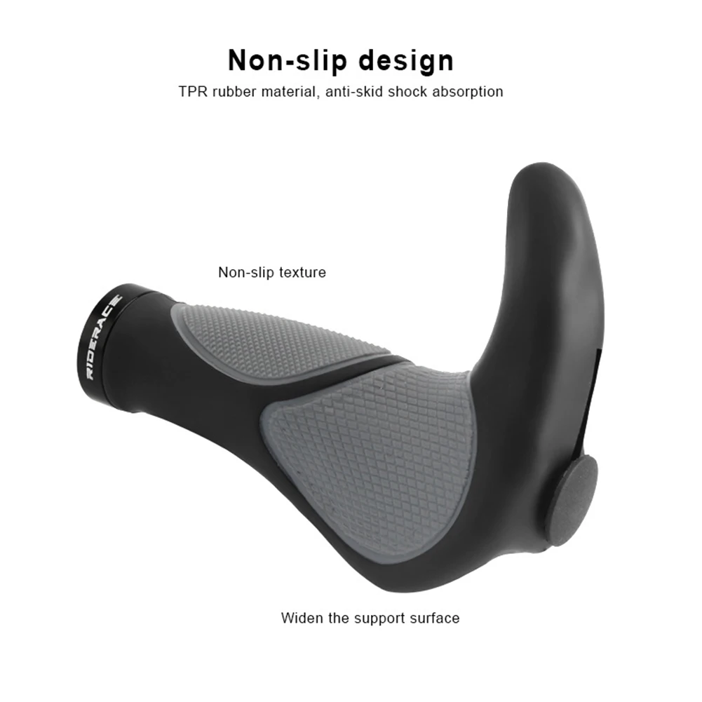 

Mountain Bike Rubber Horn Handle Set Vice Handle Bicycle Riding 22.2mm Handle Set Car Vice Handle Bicycle Riding Accessories