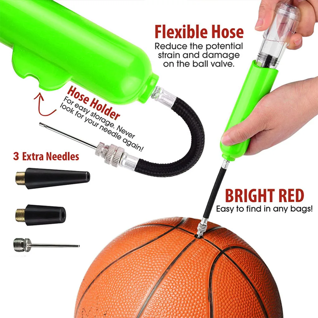 

Portable Pump Volleyball Football Basketball Inflator Soccer Inflatable Tool Air Pumps Inflation Indoor Playground