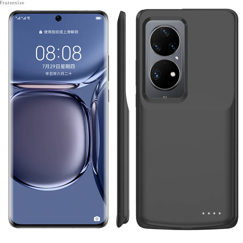 

External Battery pack Charging Cover For Huawei P50 Battery Charger Cases Shockproof Power Bank For Huawei P50 Pro Spare battery