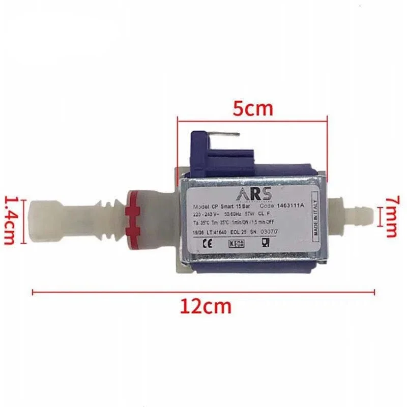 1 шт. самовсасывающий водяной насос для кофемашины 15 бар 57 Вт