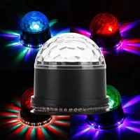 2in1 led little sun magic ball ktv flash colorful bar box rotating laser light family party dormitory dance table lighting