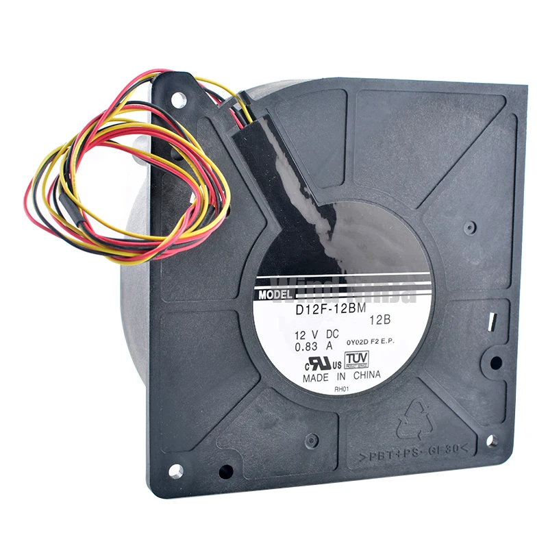 Семейный вентилятор 12 см 120 мм 120x120x32 В постоянного тока а 3-контактный