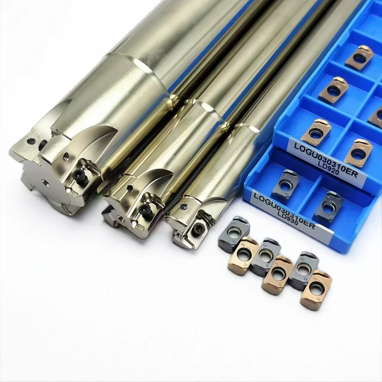Фото MFH03R серия 160 мм 200 мм CNC быстроходная кормовая резка для LOGU030310 карбидные вставки MFH держатель двухстороннего фрезерного резака №1