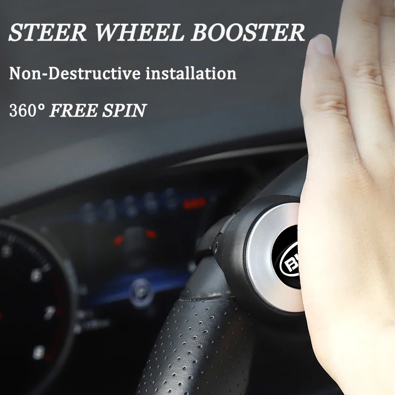 

1pcs Car Turning Steering Wheel Booster 360 Degree Rotation for Seat Leon Mk1 2 3 Lbiza 6l 6j Altea Ateca Sportcoup Accessories