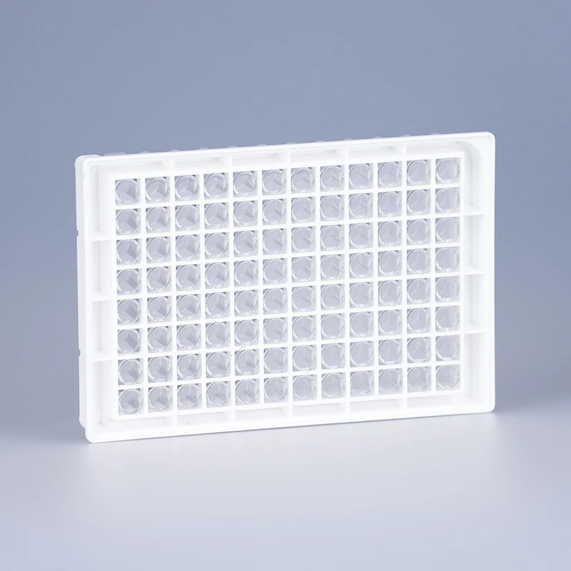 

Laboratory plastic sterile 96 well Elisa plate