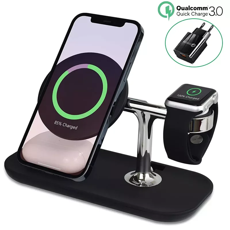 

15W 10W Qi Wireless Charger For All Mobile Phones With Wireless Charging Function Induction Fast Wireless Charging Dock Pad
