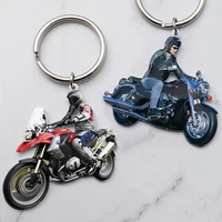 personalized car keychain motorcycle keychain car number plate keychain autocycle anti lost car keyring car reg new driver gift