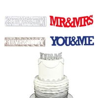 wedding letter cream cake fondant cookie fudge cutter molud candy chocolate biscuits stamp diy decoration kitchen baking tools