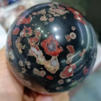 natural plum stone ball crystal energy stone home decoration craft gift reiki healing