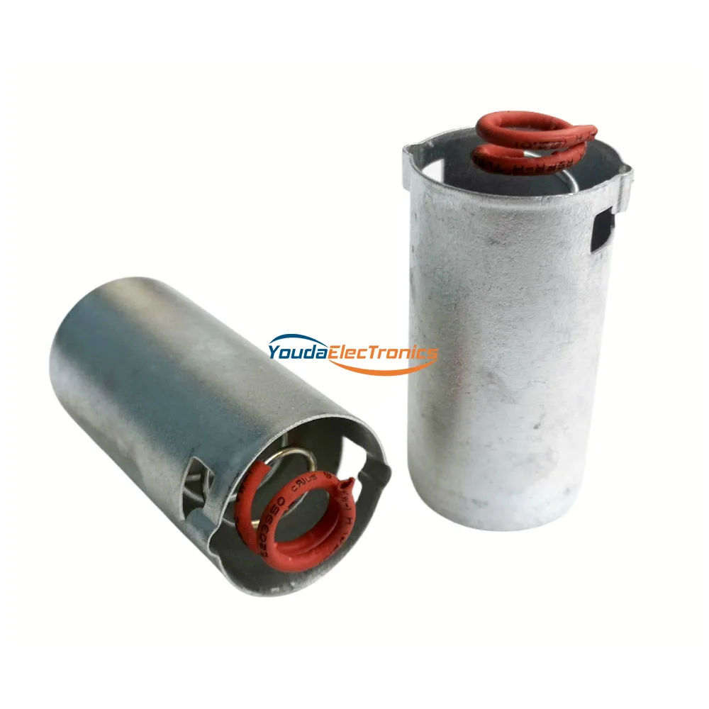 Protezione In Alluminio Nero Per Valvole 12AX7 12AU7 6922 - Per Amplificatore Chitarra