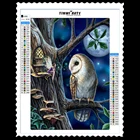 5D алмазная живопись сделай сам, наборы с совами, животными, полная квадратная круглая с AB дрелью, домашний декор, вышивка крестиком, мозаика, вышивка, художественные поделки