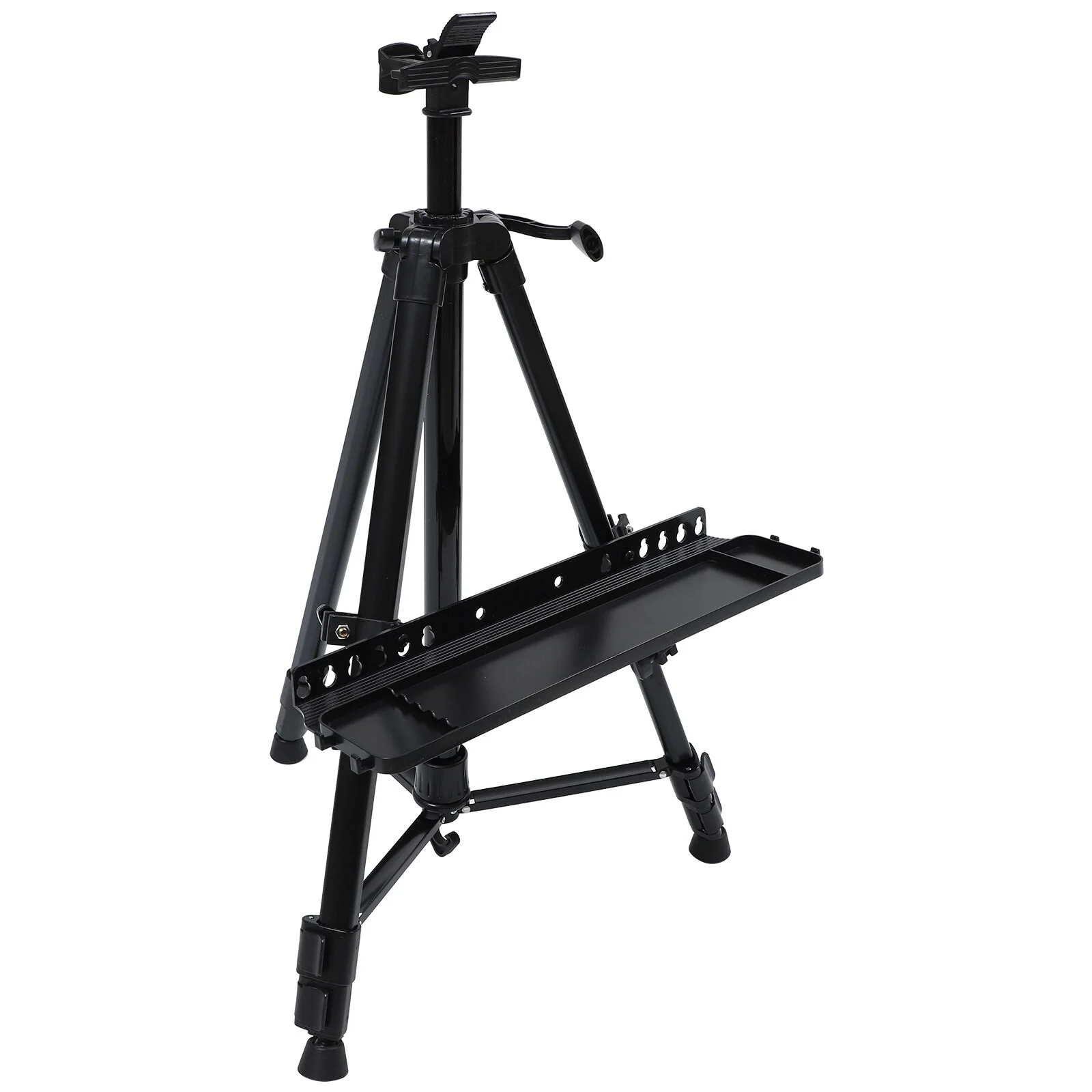 

Easel Painting Stand Metal Tripod Tabletop Artist Kids Display Foldable Adjustable Drawing Table Floor Childs Desktop Tray