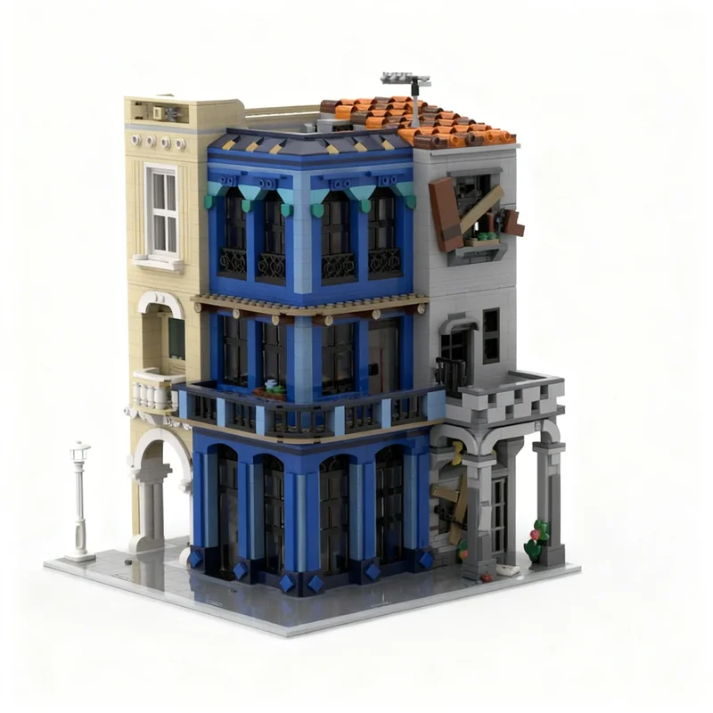 2906 деталей MOC Модульные здания Модульная модель кубического дома Строительные блоки DIY Арт 3D-идея Творческое рукоделие Подарок на день рождения Сборка из блоков (art.: 3920dd0ea647e) - 3920dd0ea647e