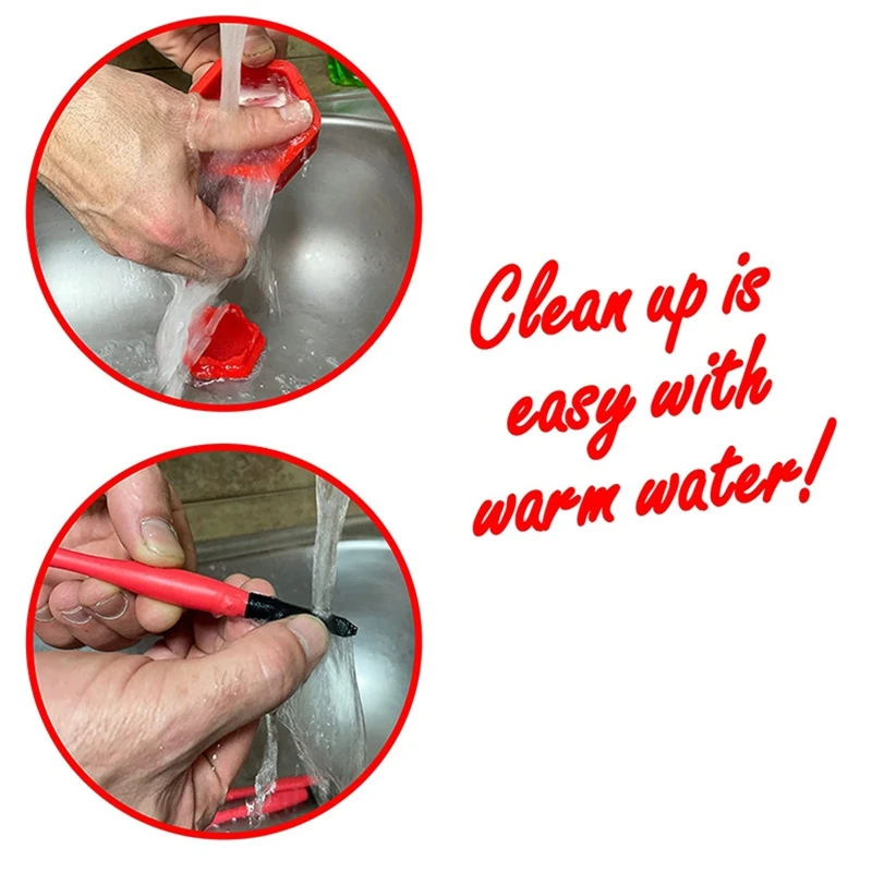 

M17D Glue Pod & Micro Glue Brushes with Multi Purpose Sealable Lid/Glue Brush Holder Fine Tip Chiseled Tip Flat Tapered Tip