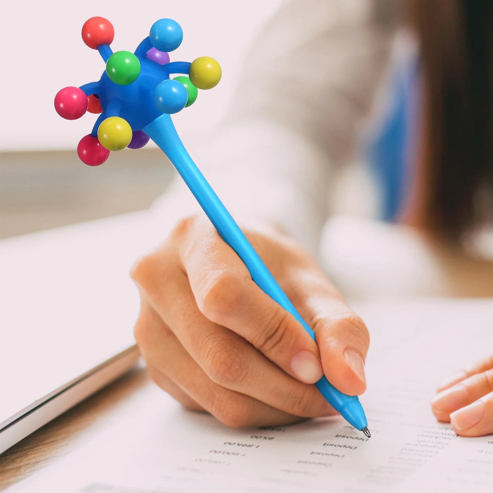 9 Pcs Funny Pens Transforming Aircraft (red) Eraseable Office Ballpoint Gold Plastic Students Stationery Morphle Toys