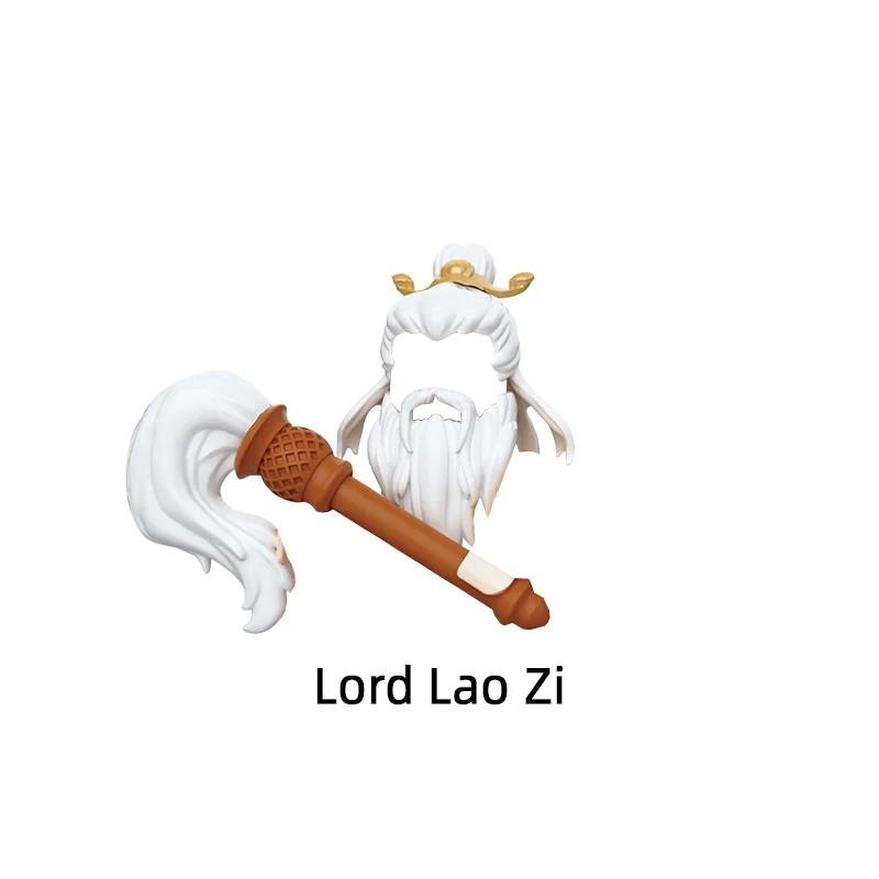 The Journey West Li Jing Nezha Sun Wukong Лорд Лао Цзы Принцесса Железный веер Ян Цзянь Модель Блоки