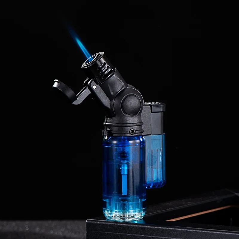 

Straight To The Small Spray Gun Lighter Inflatable Windproof Lighter Smoking Accessories Torch Lighter Cool Gadgets for Men