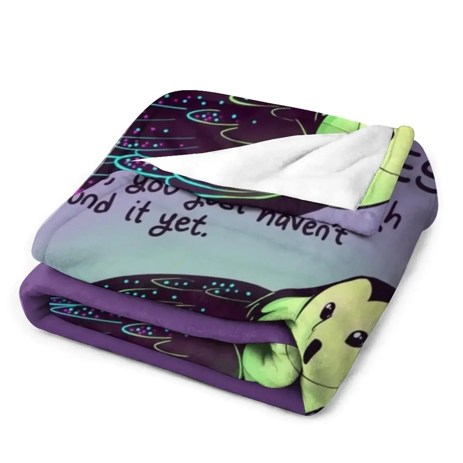 Одеяло ANXIETY LIES Sparkle Neon Owl Детские термотяжелые одеяла