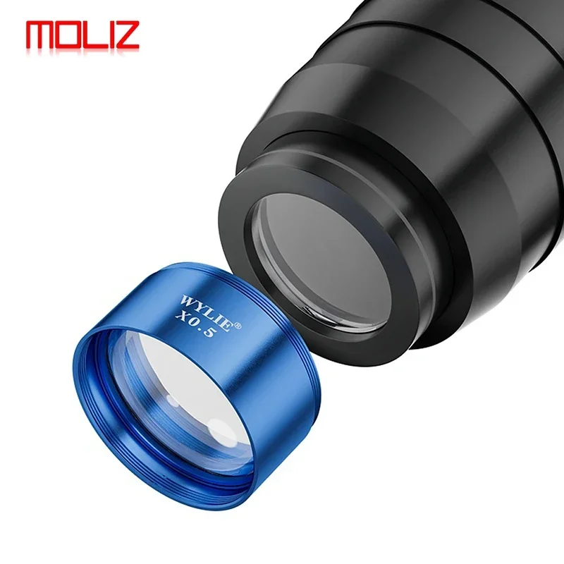 MOLIZ Барлоу линза для микроскопа | AliExpress