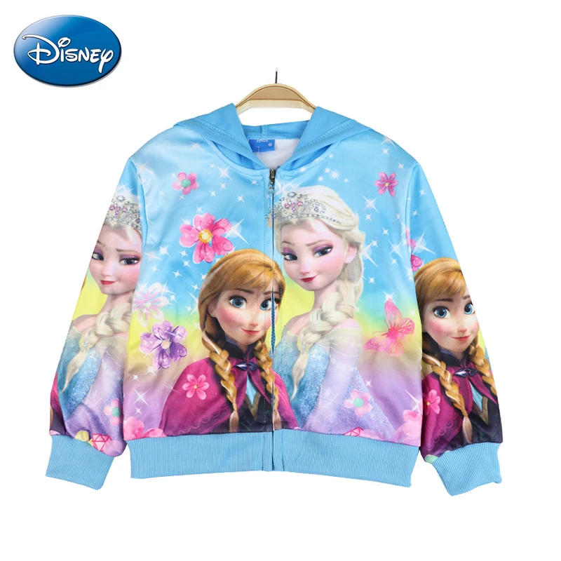 Куртка с капюшоном для девочек на молнии демисезонная |