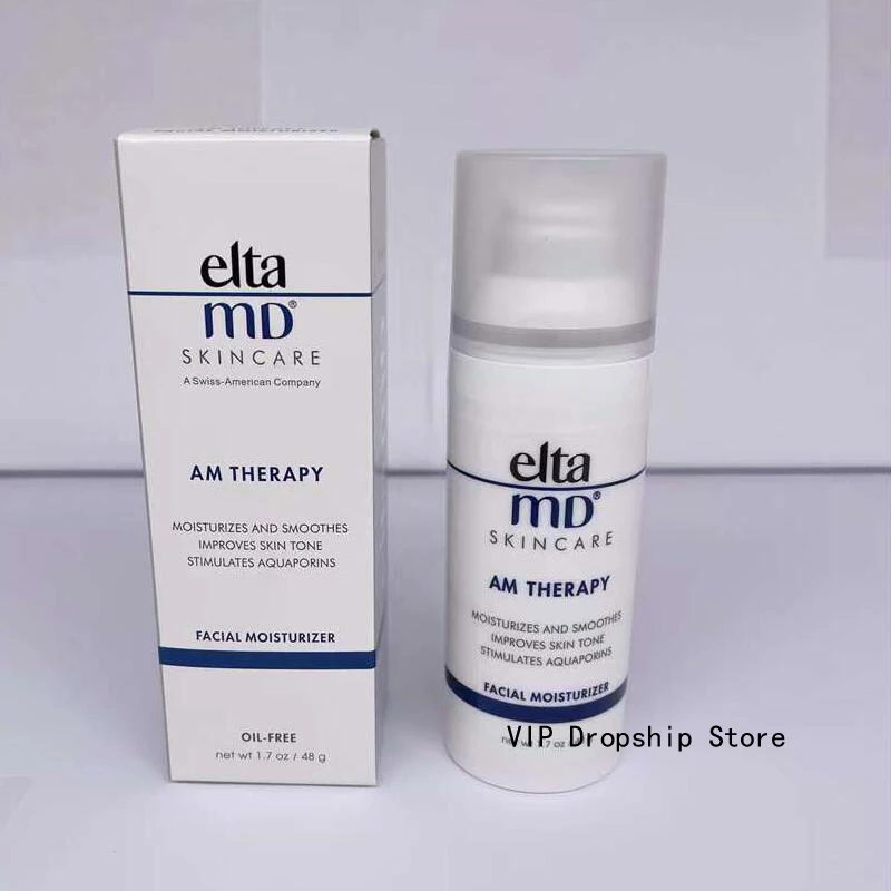 

High Quality MD Face Skincare AM THERAPY Moisturizes And Smooths Improves Skin Tone Facial Moisturizer 48g Dropship