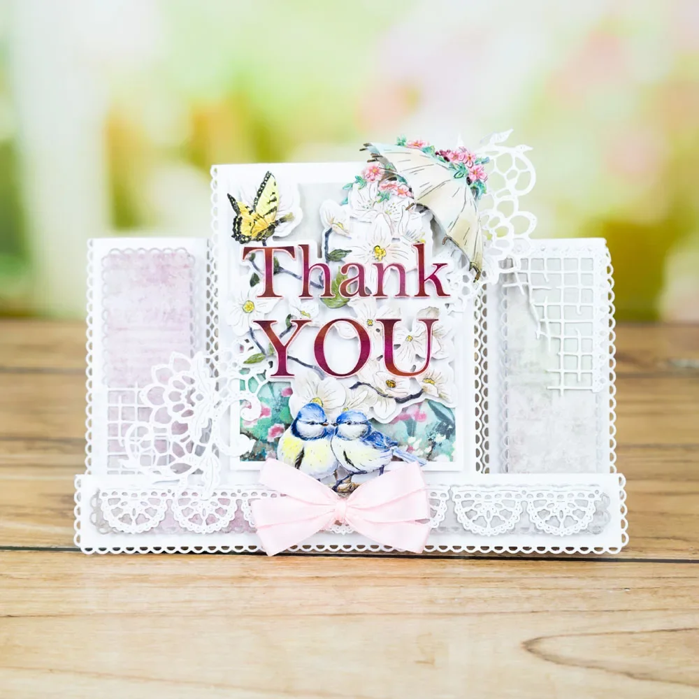 Чаризма кружевные слова очаровательный день рождения любовь металлические