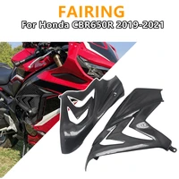for honda cbr650r cbr650 r 2019 2020 2021 motorcycle abs carbon fiber seat side cover body frame protection side fairing