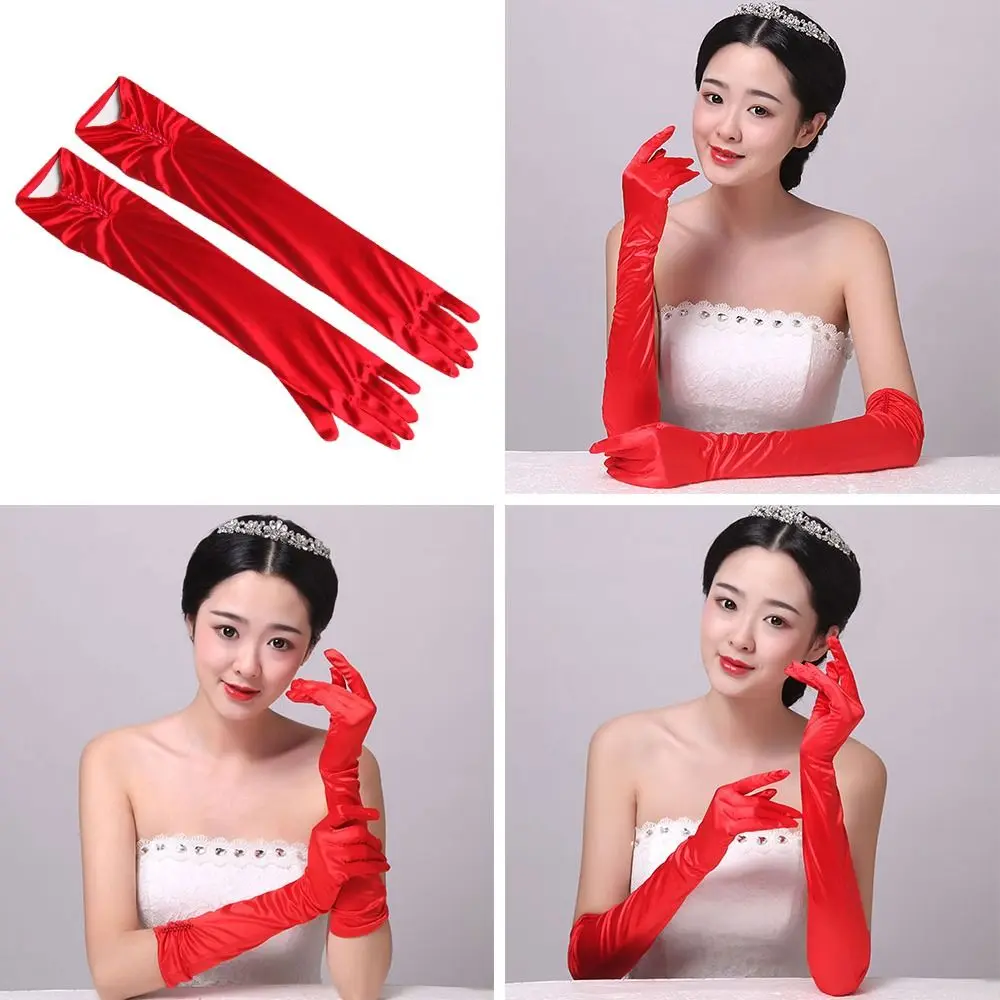 

Cosplay Party Dance Mittens Long Finger Mittens Evening Party Gloves Wedding Bridal Gloves Events Activities Dress