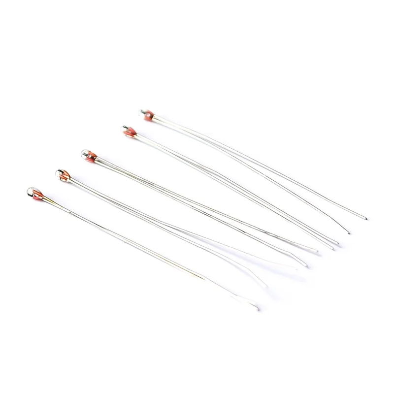 10pcs/lot NTC Thermistor 100K/100Ohm MK2a 1% High Precision Single End Glassy Seal For 3D Printer Accessories