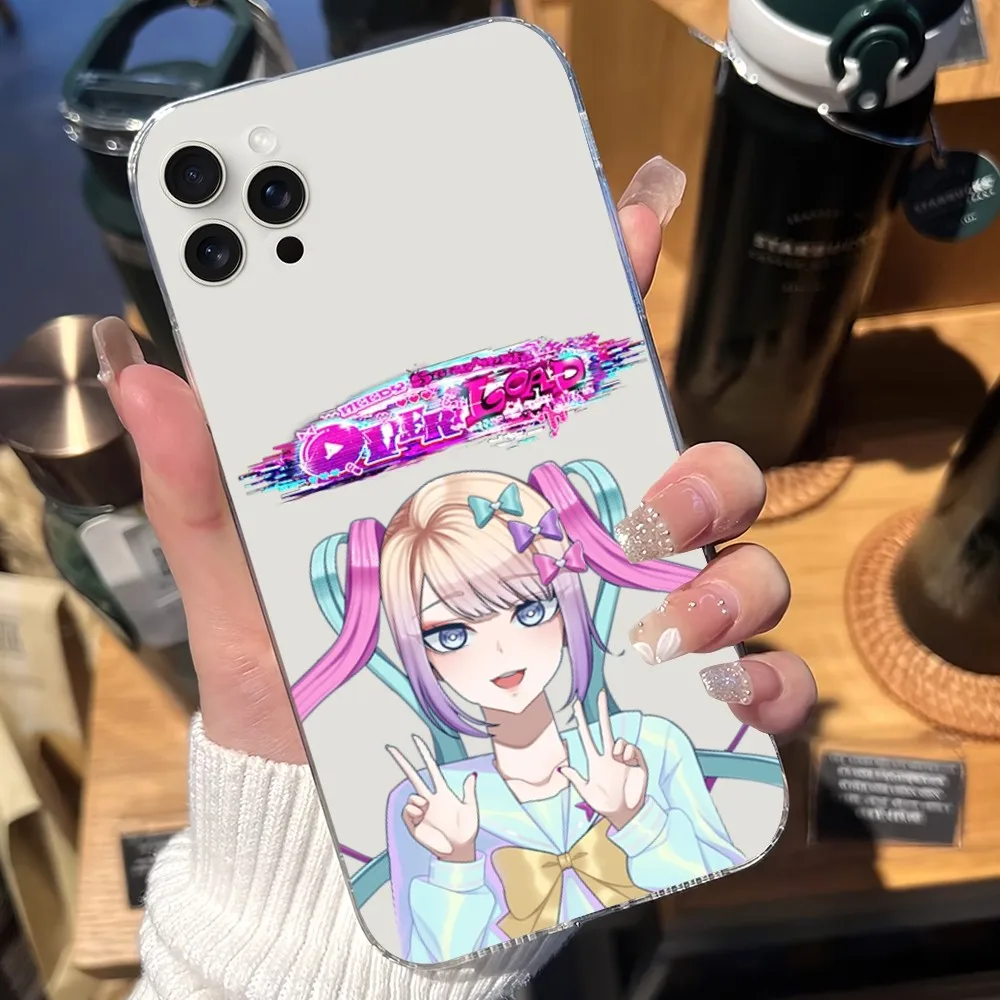 Прозрачный чехол для телефона Game N-Needy Girl iPhone Mini Plus 11 13 12 14 15 16 Pro XS Max