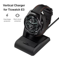 1m charger cradle dock for ticwatch e3pro3pro3 lite usb fast charging cable adapter smart watch stand charging dock station