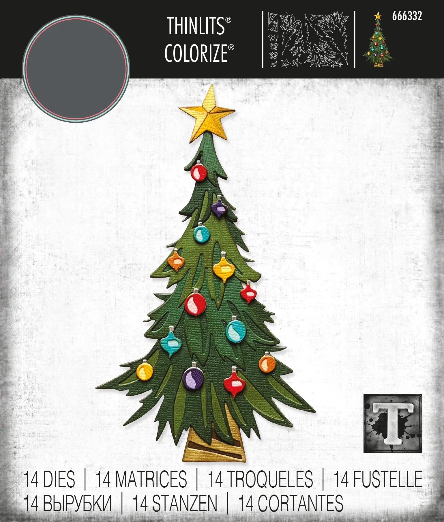 Новинка 2023 года рождественская отделка дерева цветная дерево металлические