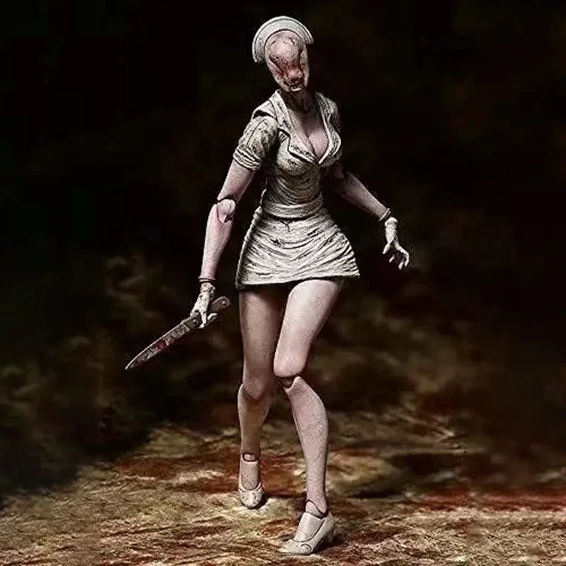 Бесшумная Хилла 2 Figma SP055 красная пирамида или SP061 Bogeyman голова пузырька