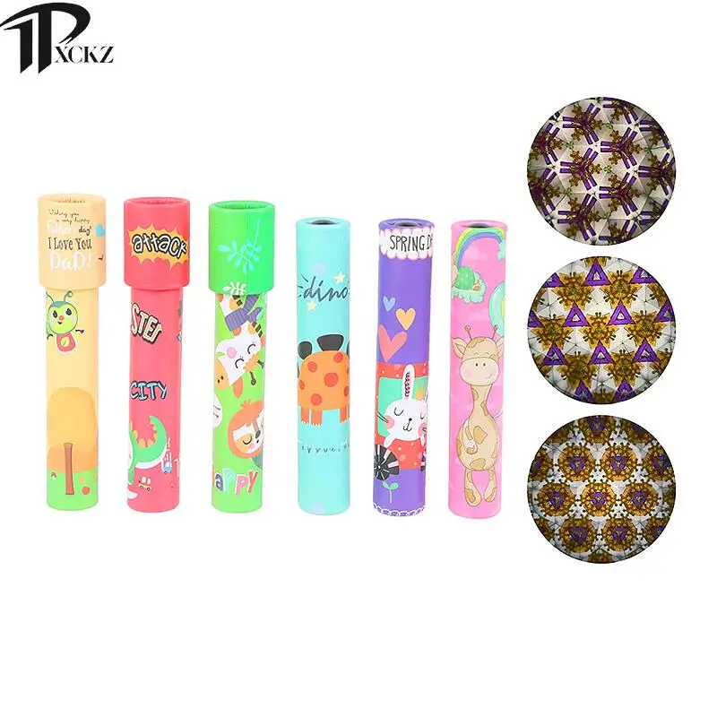 

Cartoon Magic Kaleidoscope Rotating Various Patterns Kids Educational Toy Children's Education Toys Magic Cartoon Children