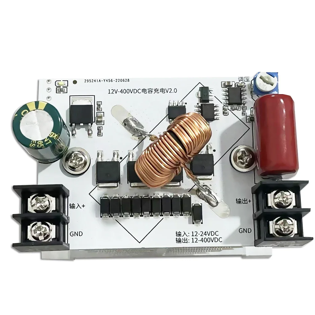 240 Вт высокая мощность 12-420 В регулируемый DC-DC повышающий модуль питания плата