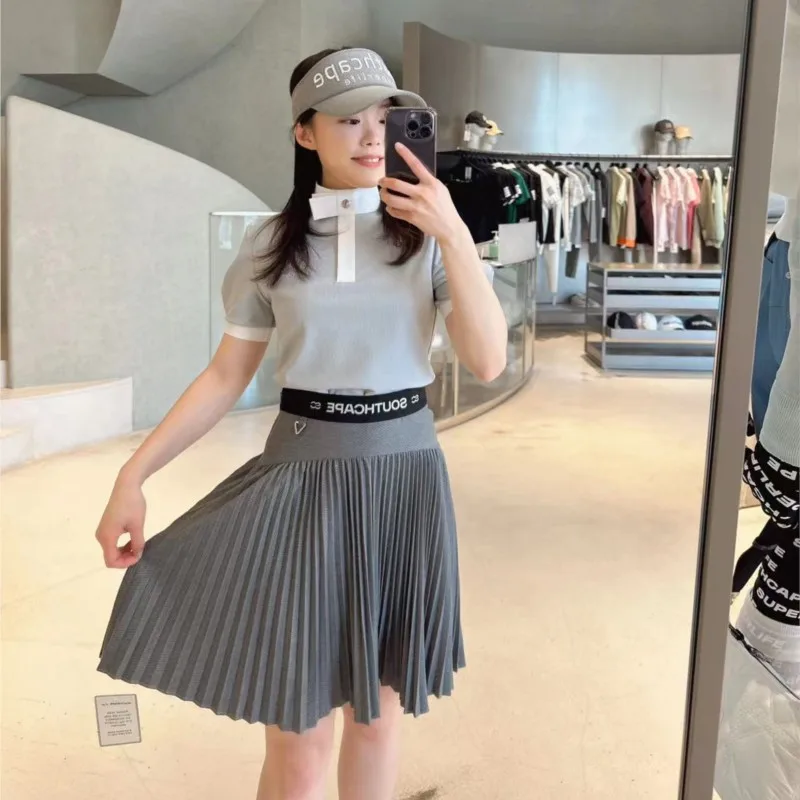 Pleated Tennis Skirts for Women with Pockets Golf Skirt High Waisted Workout Running Athletic Skorts