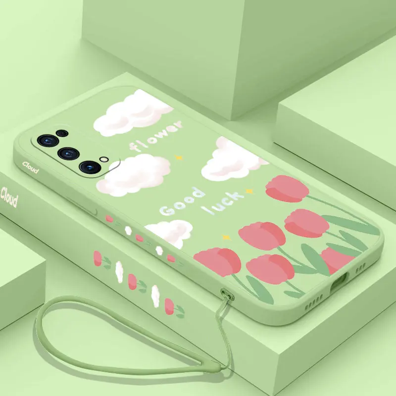 

Sunshine Flowers Phone Case For OPPO Realme 9 9i 8 8i 7 7i 6 X7 Pro Plus C30 C31 C35 C1 C11 C12 C15 C20 C21Y C25 C25S Cover