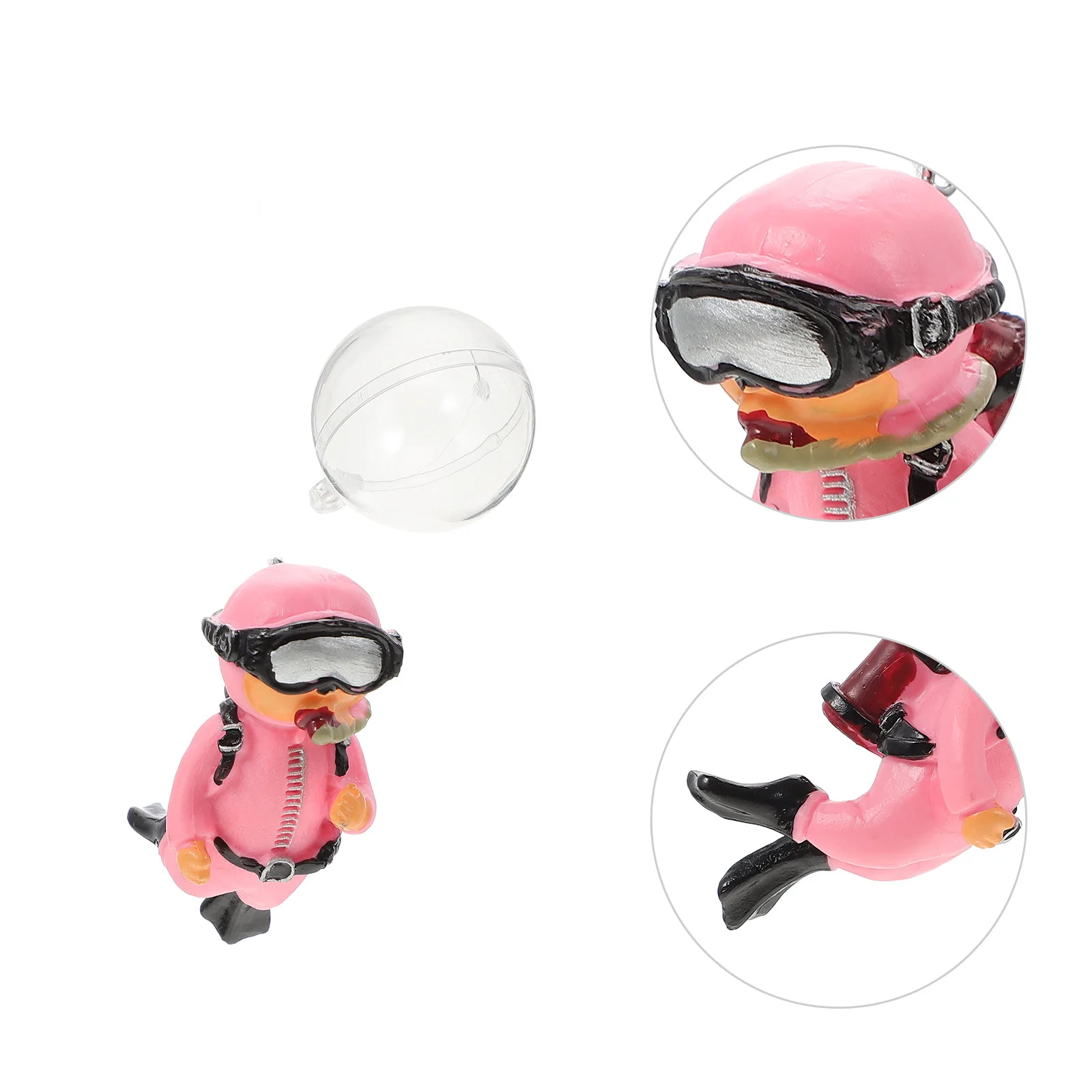 

Treasure Hunt Fish Tank Filler Layout Prop Lovely Diver Decor Aquarium Landscape Floating