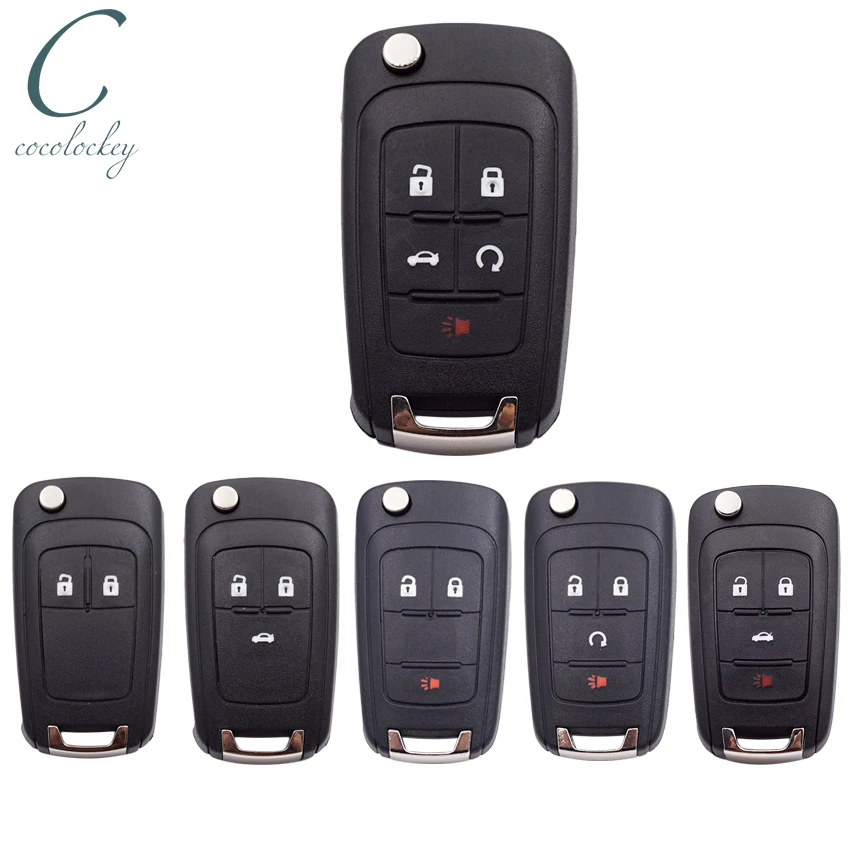 Colockey Per Chevrolet Remote Car Key Fob Per Chevrolet Chevy Cruze Malibu Camaro Aveo Equinox Impala Sonic Smart Key Case