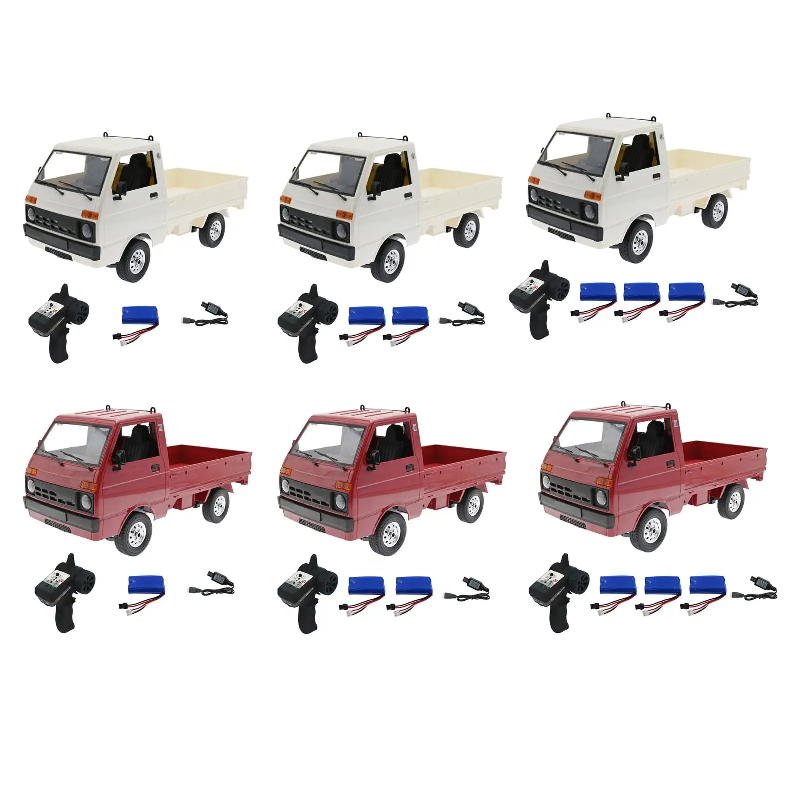 

1:10 Scale D22 RC Truck Rechargeable Boys Girls Gifts 17G Steering Gear Electric Hobby Toy High Speed Climbing Car Model RC Toy