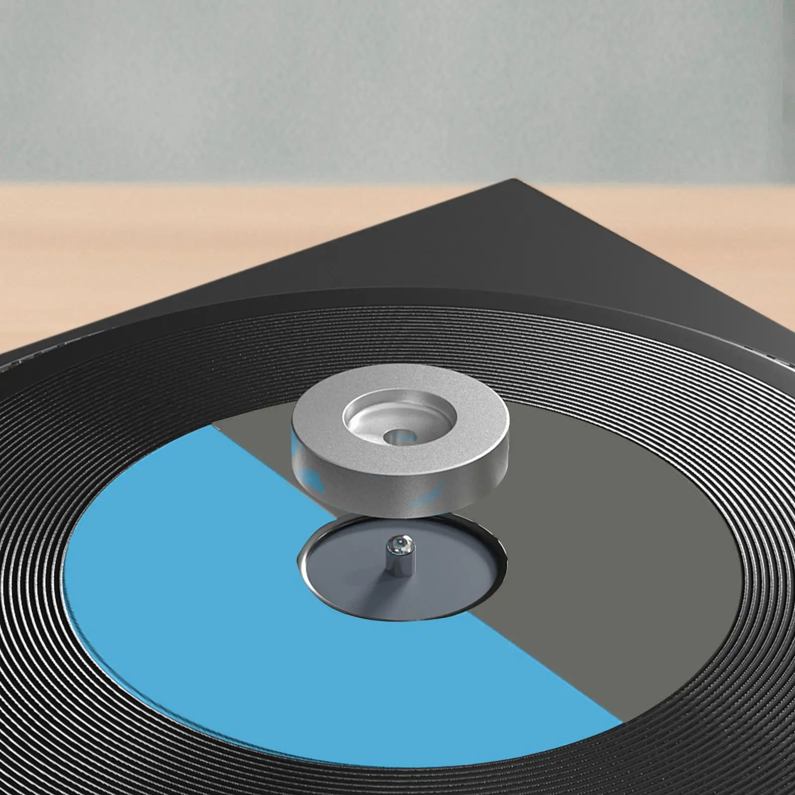 Зажим для переходного листа с адаптером 45 об/мин 7-дюймового винилового