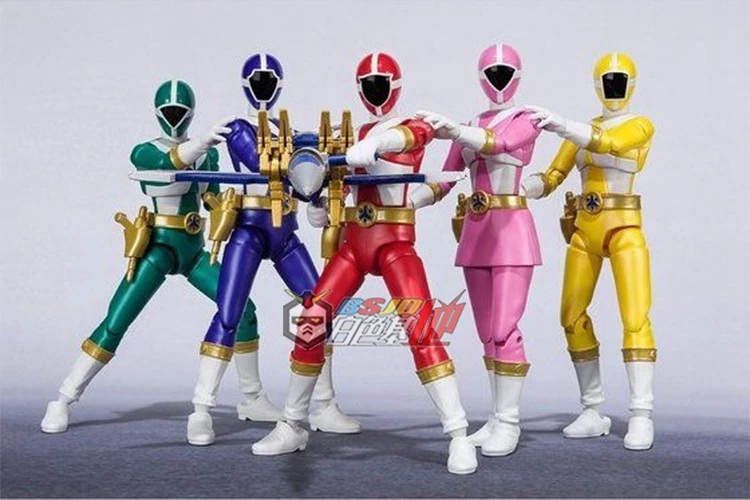 

Japanese Original Super Minipla SMP Power Gogov Victory Ranger Action Figures Mobile Assemble Model Anime Kit