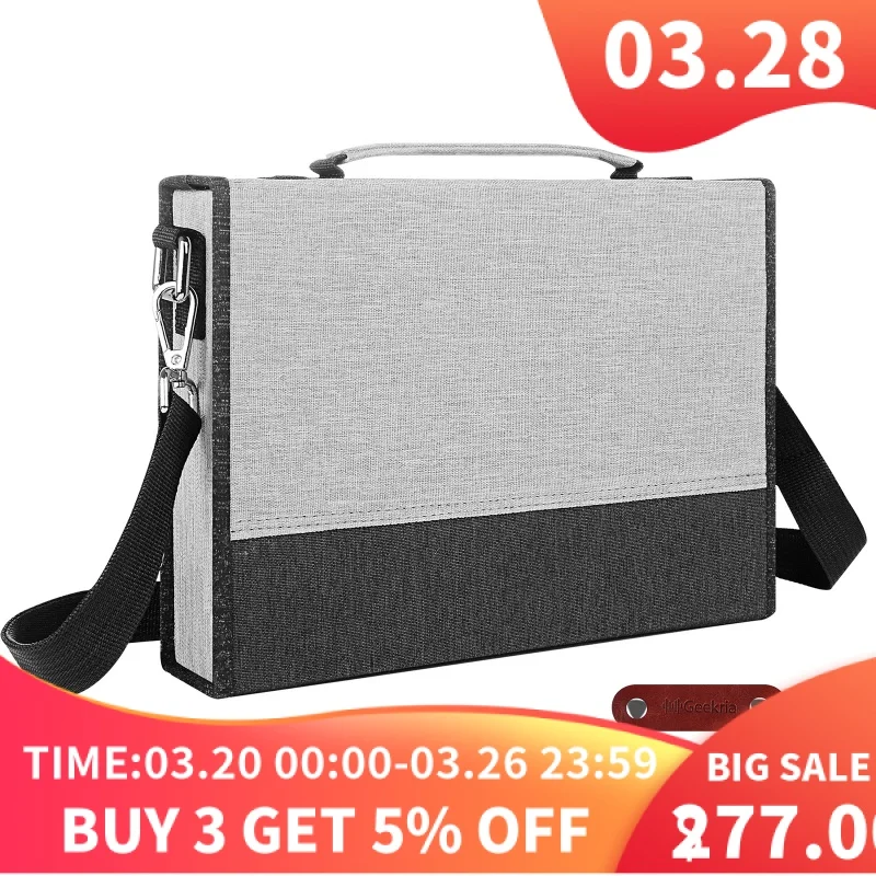 

Geekria Pro Case for Foldable Headphones, Replacement Protective Hard Shell Travel Carrying Bag with Cable Storage