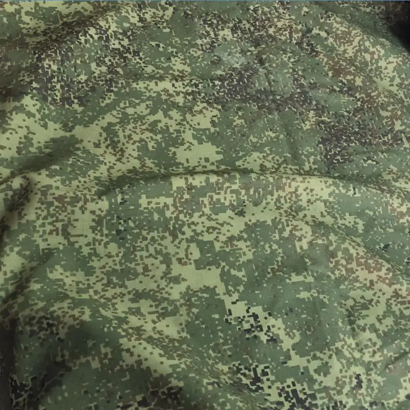 

Outdoor Tactical Jungle Digital Camouflage Fabric Cotton Nylon Blended Plaid