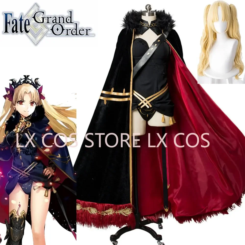Fate/Grand Order Косплей Костюм Fgo Ereshkigal Полный комплект Униформа с халатом Хэллоуин