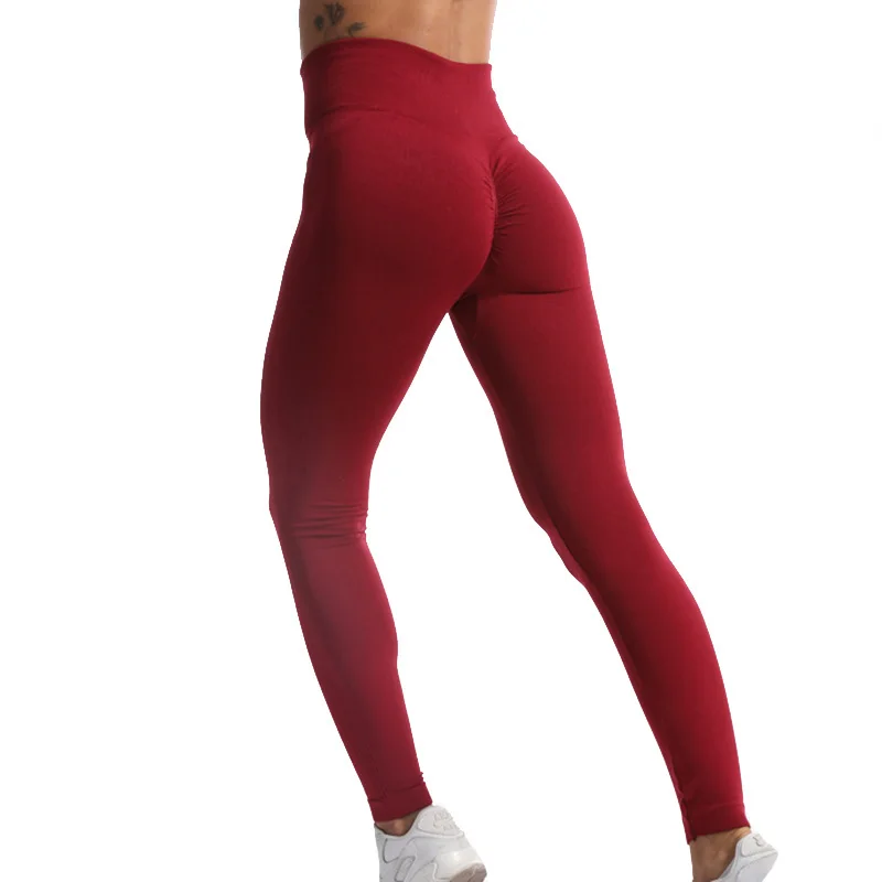

CKAHSBI Sexy Pants Fitness Leggings High Waist Push Up Jeggings Print Skinny Women Gym Workout Leggins Mujer Sports New Solid