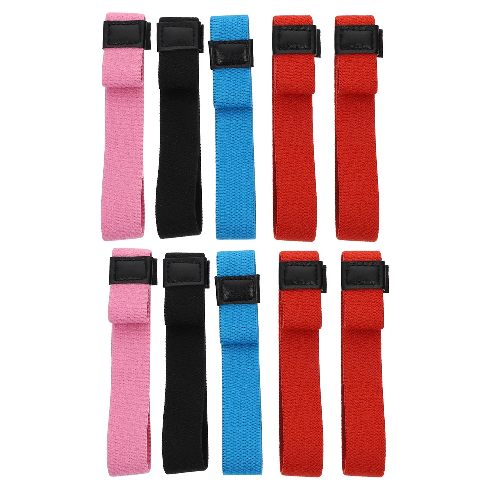 

10 Pcs Bento Box Strap Elastic Straps Foot Practical Fixing Reusable Pu Premium