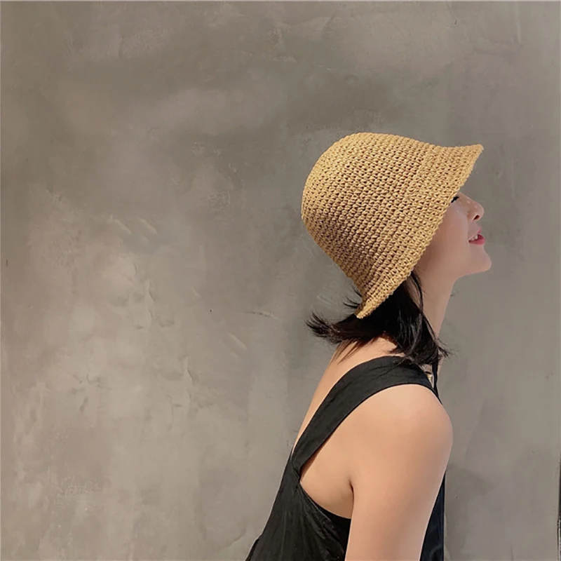 Рисунок 5 - Складная Женская плетеная шляпа с вырезами