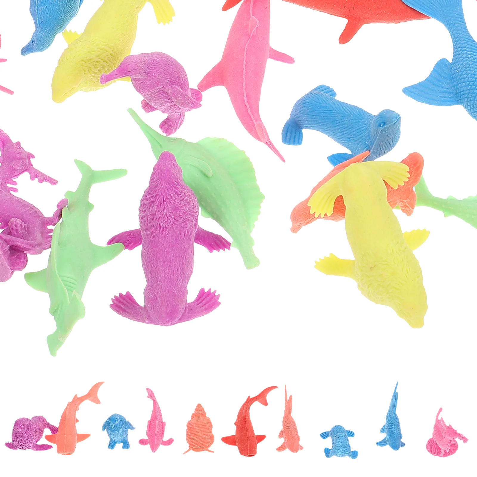 

1 Bag Kids Toy Fun Educational Sea Creature Toys Kids Accessory Expanding Sea Animals Toys for Playing Kids Home Children